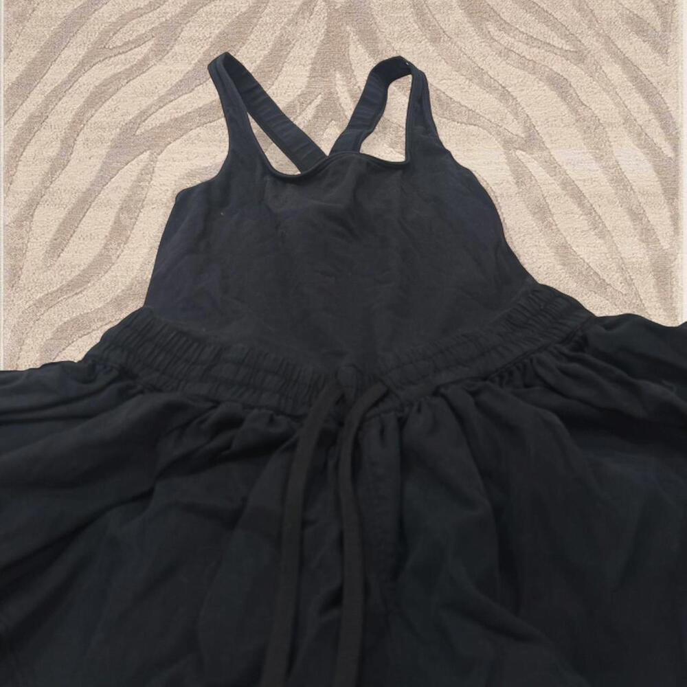 Black athletic romper from Free People Movement - Picture 6 of 8